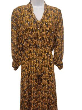 KLASIKS Boho Floral Print Dress Size Small